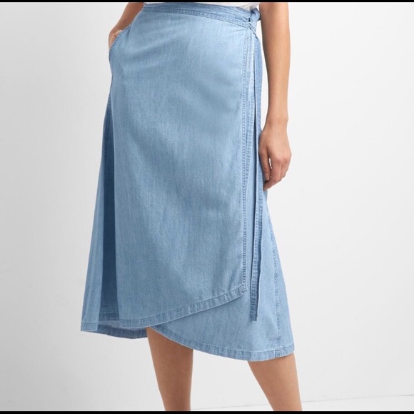 wrap skirt gap